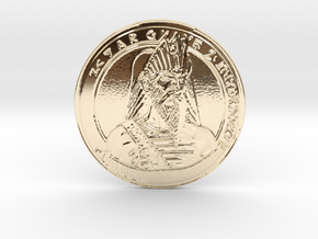 Lord Zeus 2023 Barter & Trade Coin III Medium in 14K Yellow Gold