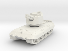 Flakpanzer E-100 37mm 1/100 in White Natural Versatile Plastic