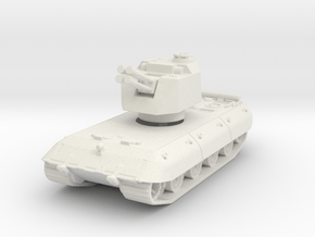 Flakpanzer E-100 37mm 1/144 in White Natural Versatile Plastic