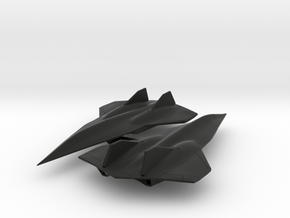 Lockheed Martin "Darkstar" Hypersonic Aircraft in Black Premium Versatile Plastic: 6mm