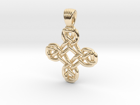 Cross [pendant] in Vermeil