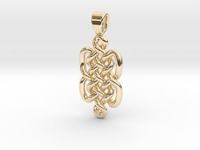 Knots [pendant] in Vermeil