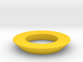 New SP Bench (A) in Yellow Processed Versatile Plastic
