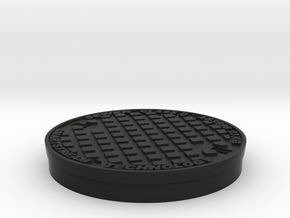 CI MS Cover Lid (B) in Black Natural Versatile Plastic