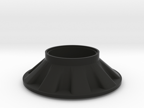 MS Cover Base (B) in Black Smooth Versatile Plastic