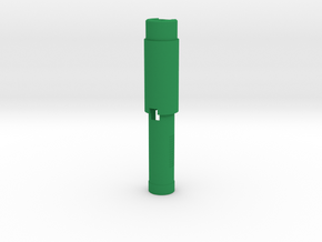 7C MoM, Part 1, Main Chassis in Green Smooth Versatile Plastic