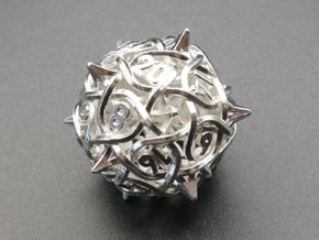 Thorn d20 V2 Mini in Natural Silver