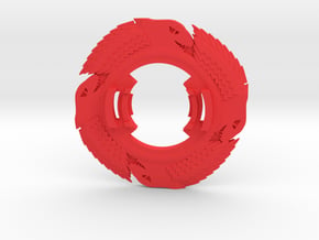 Beyblade REX | Concept Attack Ring in Red Processed Versatile Plastic