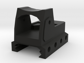 Mini-RMR Reflex Sight for Picatinny Rail in Black Smooth Versatile Plastic