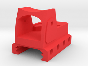 Mini-RMR Reflex Sight for Picatinny Rail in Red Smooth Versatile Plastic