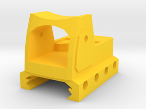 Mini-RMR Reflex Sight for Picatinny Rail in Yellow Smooth Versatile Plastic
