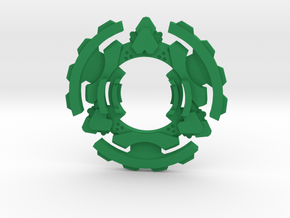 Beyblade Master Draciel | Plastic Gen Attack Ring in Green Processed Versatile Plastic
