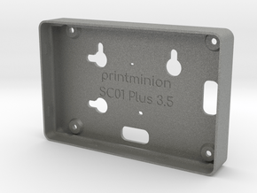 Case (thin edge wall mount) for *WT32-SC01 Plus* in Gray PA12