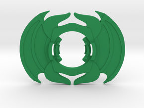 Beyblade Gigataur | Beigoma Battle Attack Ring in Green Processed Versatile Plastic