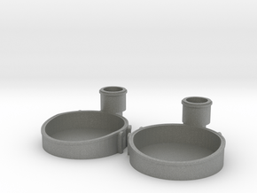 1/200 Richelieu Aft 40mm Tubs 2 SET in Gray PA12