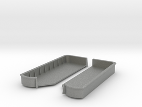 1/200 Richelieu Fore 20mm x4 Tub SET in Gray PA12
