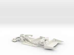 Carrera Universal 132 Chassis Porsche 935/78 in White Natural Versatile Plastic