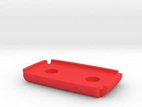 EZ Pass Suction Mount in Red Smooth Versatile Plastic