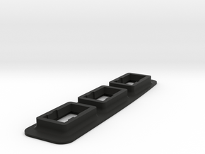 4Runner Center Console Switch Panel in Black Natural Versatile Plastic