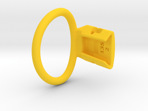 Debra-Kit2A in Yellow Smooth Versatile Plastic
