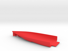 1/700 New York Class Hull Bottom Rear in Red Smooth Versatile Plastic