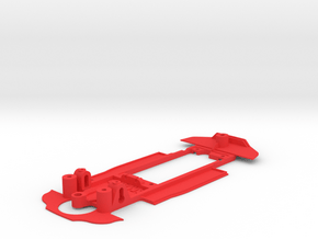 Chassis for Scalextric Honda Civic Type R BTCC in Red Smooth Versatile Plastic