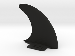 Directional fin Kayak in Black Natural Versatile Plastic