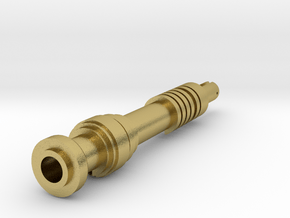 C-3PO Piston_Front_Channel in Natural Brass