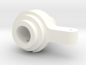 C-3PO Nipple_Back in White Smooth Versatile Plastic