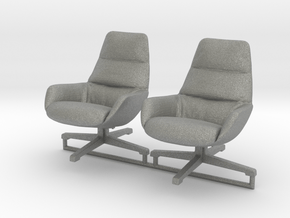 Chair 08. 1:18 Scale in Gray PA12