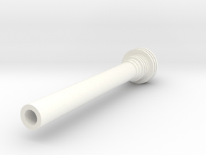TIE Pilot Code Cylinder in White Smooth Versatile Plastic