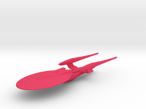 1/7000 Excelsior II Class in Pink Smooth Versatile Plastic
