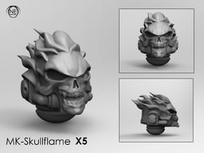 mk- fireskull helmet x5 in Tan Fine Detail Plastic