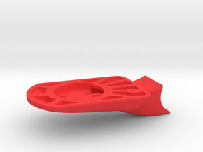 Wahoo Elemnt Bolt V2 Roval Alpinist Mount in Red Smooth Versatile Plastic