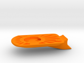 Wahoo Elemnt Roam Roval Alpinist Mount in Orange Smooth Versatile Plastic