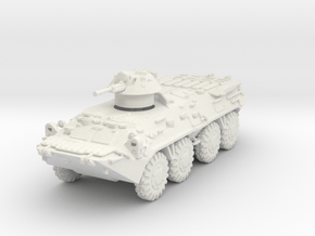 BTR-80 1/100 in White Natural Versatile Plastic