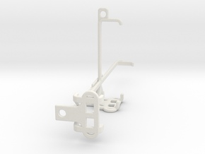 Doogee S100 Pro tripod & stabilizer mount in White Natural Versatile Plastic
