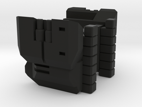 TF RID Omega Prime Torso Support in Black Smooth Versatile Plastic
