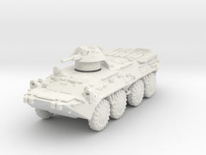 BTR-80 (late) 1/100 in White Natural Versatile Plastic