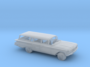 1/160 1960 Chevrolet Impala Station Wagon Kit in Tan Fine Detail Plastic