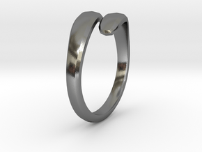 Modern Ring Complete ring sizes in Polished Silver: 4 / 46.5
