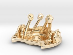 KR / Korbanth DS3 - Master Chassis Part8 in 14k Gold Plated Brass