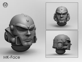 mk-face in Tan Fine Detail Plastic