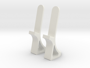 Ultimate Phone Stand in White Natural Versatile Plastic