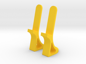 Ultimate Phone Stand in Yellow Smooth Versatile Plastic
