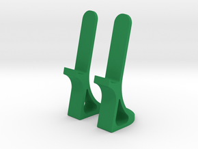 Ultimate Phone Stand in Green Smooth Versatile Plastic