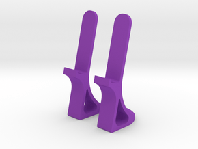 Ultimate Phone Stand in Purple Smooth Versatile Plastic
