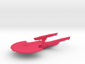 USS Shangri-La / 7.6cm - 3in in Pink Smooth Versatile Plastic