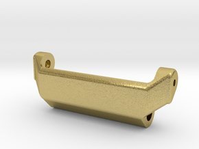 single 18mm to 20mm strap adapter (metal) in Natural Brass