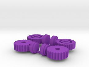 TF RID Prime Leg Joint Upgrade Set in Purple Smooth Versatile Plastic